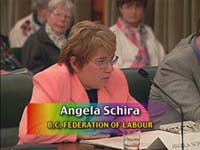 Angela Schira, Secretary-Treasurer, British Columbia Federation of Labour