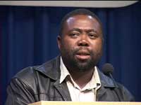 Thulas Nxesi, President of Education International, General Secretary of SADTU (South African Democratic Teachers' Union)